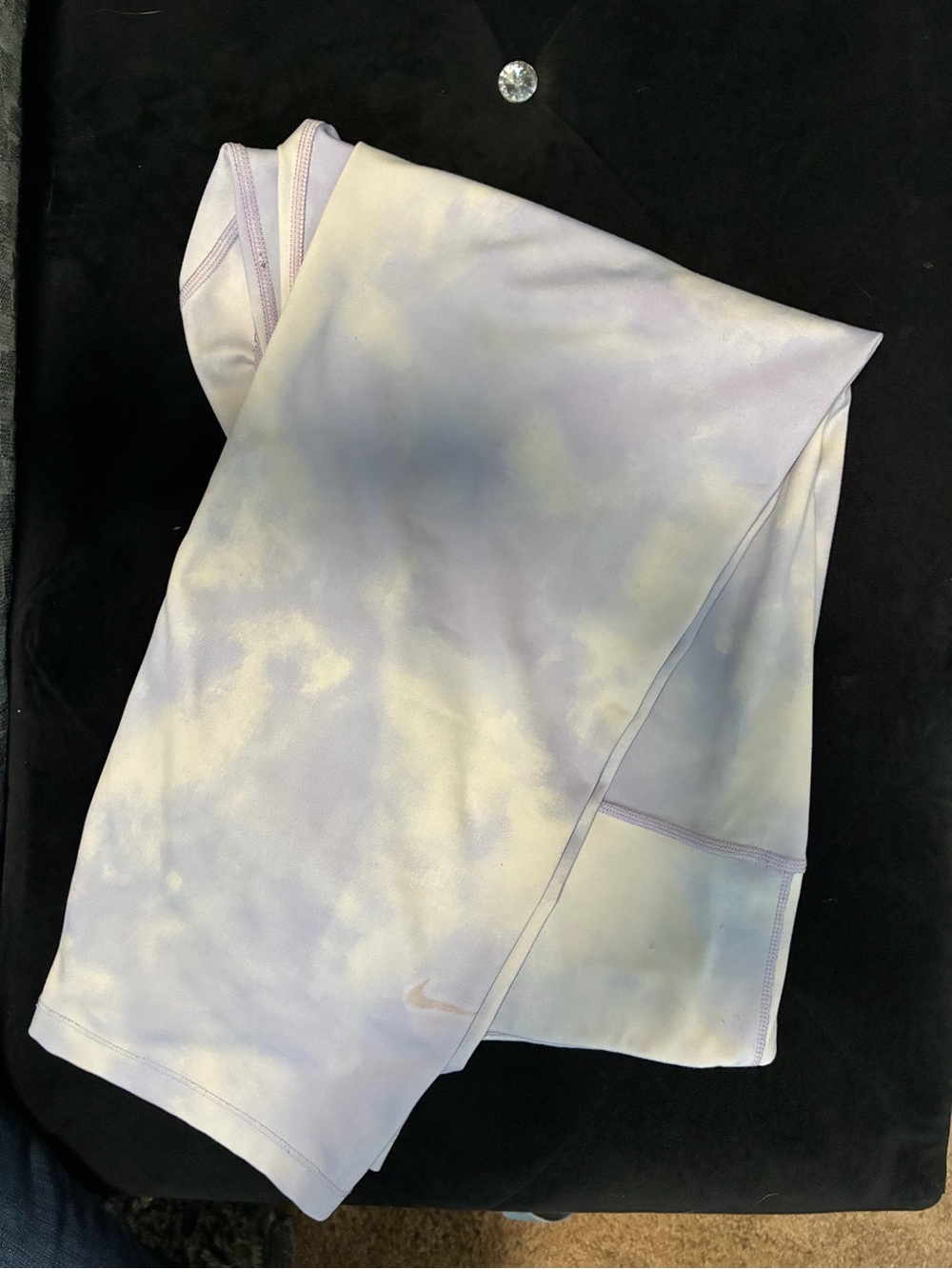 Plus Size 3X Nike Tie-Dye Leggings - Picture 2 of 5